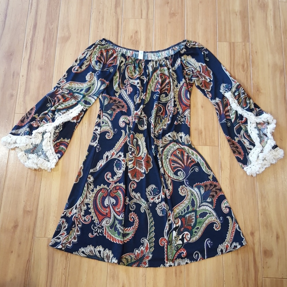 Paisley print tunic